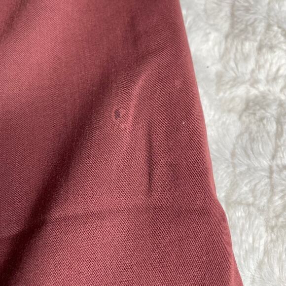 LAFAYETTE 148 Red Maroon Trousers Mens 14 Wool Blend Straight Leg‎ - Picture 7 of 8